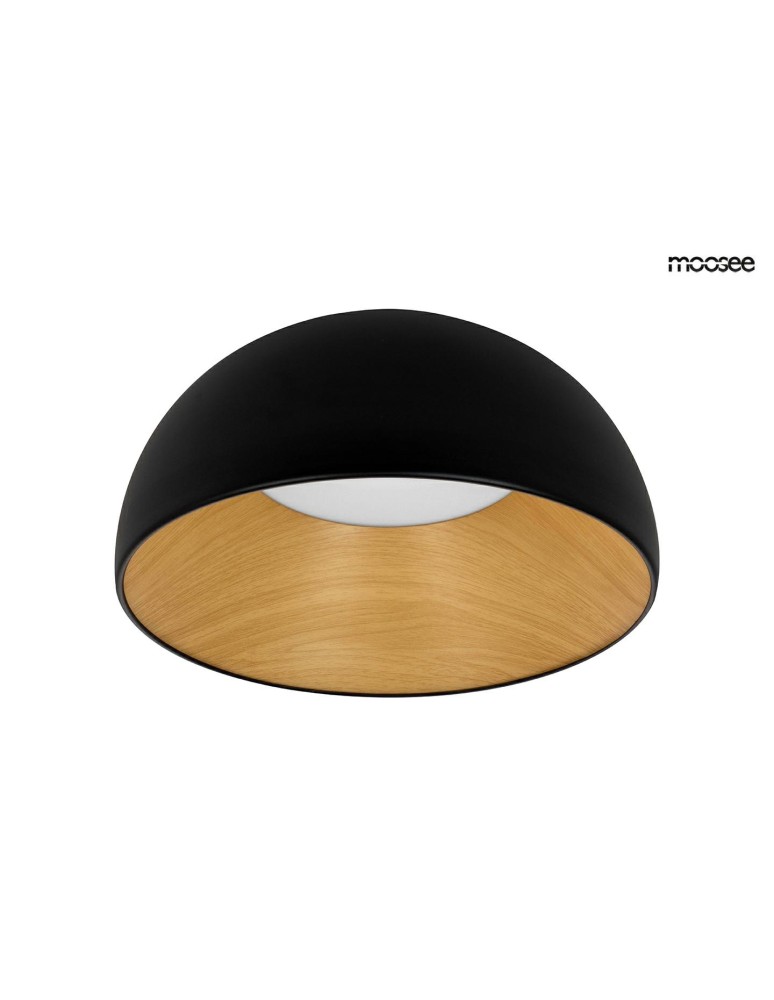 MOOSEE lampa sufitowa TOLLA czarna / naturalna (MSE010100276) MOOSEE lampa sufitowa TOLLA czarna / naturalna (MSE010100276)