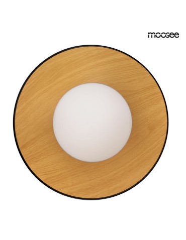 MOOSEE lampa sufitowa TOLLA czarna / naturalna (MSE010100276) - produkt 2