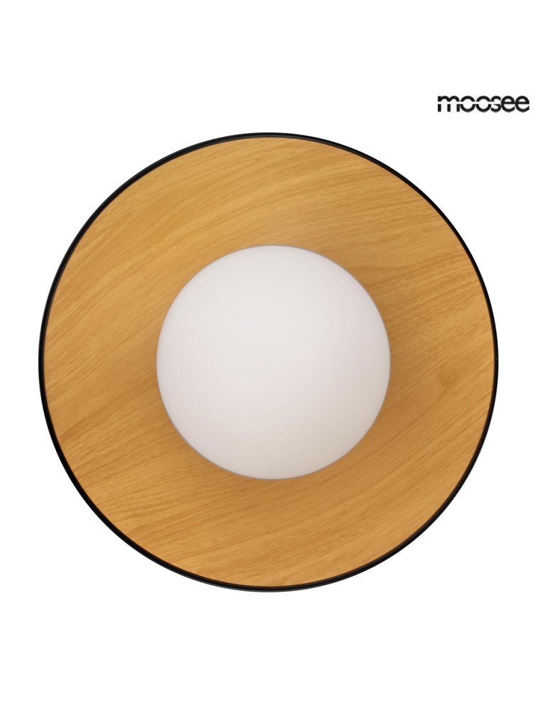 MOOSEE lampa sufitowa TOLLA czarna / naturalna (MSE010100276) MOOSEE lampa sufitowa TOLLA czarna / naturalna (MSE010100276)