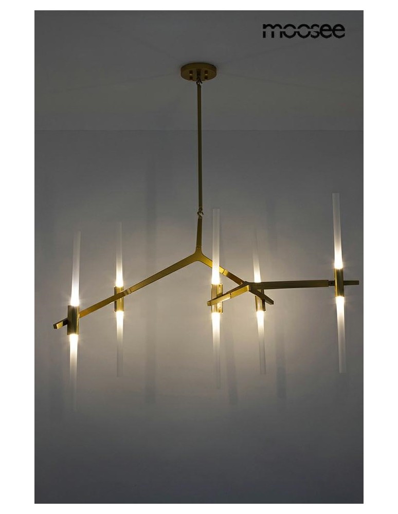 MOOSEE lampa wisząca CANDELABR 10 złota (MSE010100317) MOOSEE lampa wisząca CANDELABR 10 złota (MSE010100317)