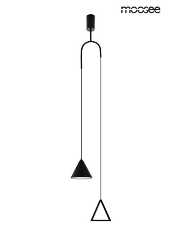 MOOSEE lampa wisząca ACUSTICA czarna (MSE010100332)