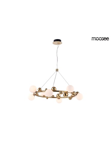 Moosee MOOSEE lampa wisząca VALENTINO M - złota (MSE010100137)