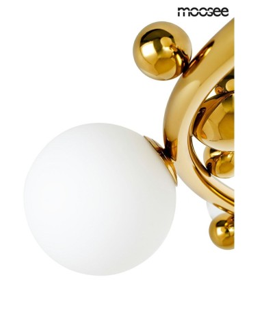 Moosee MOOSEE lampa wisząca VALENTINO M - złota (MSE010100137) - product 2