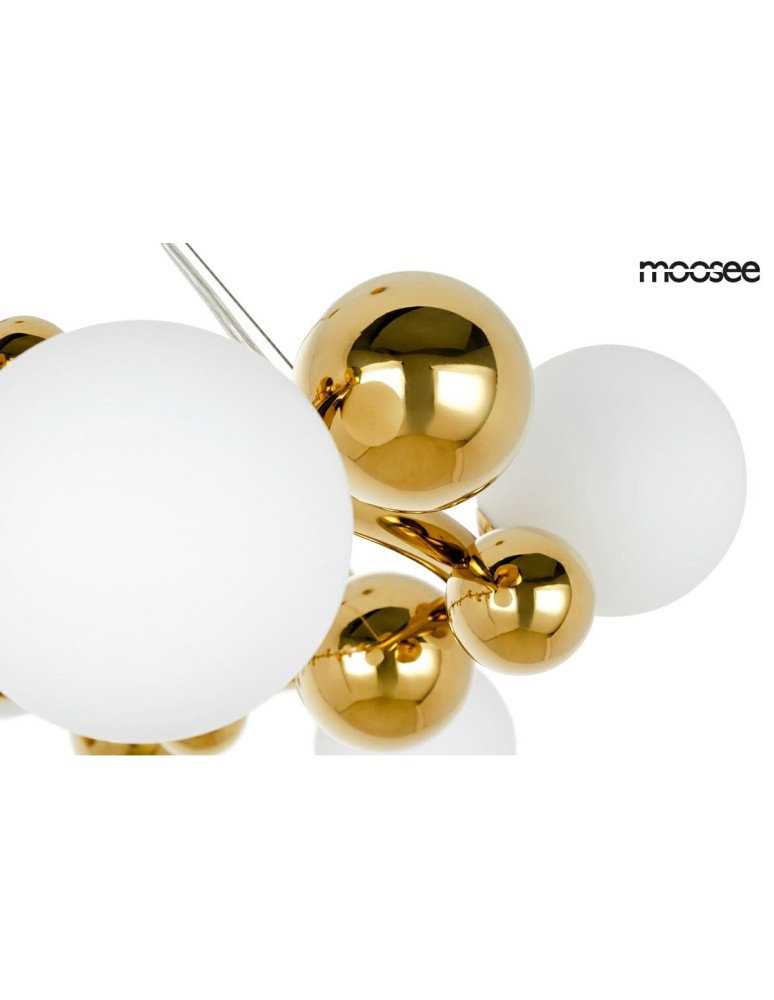 Moosee MOOSEE lampa wisząca VALENTINO M - złota (MSE010100137)