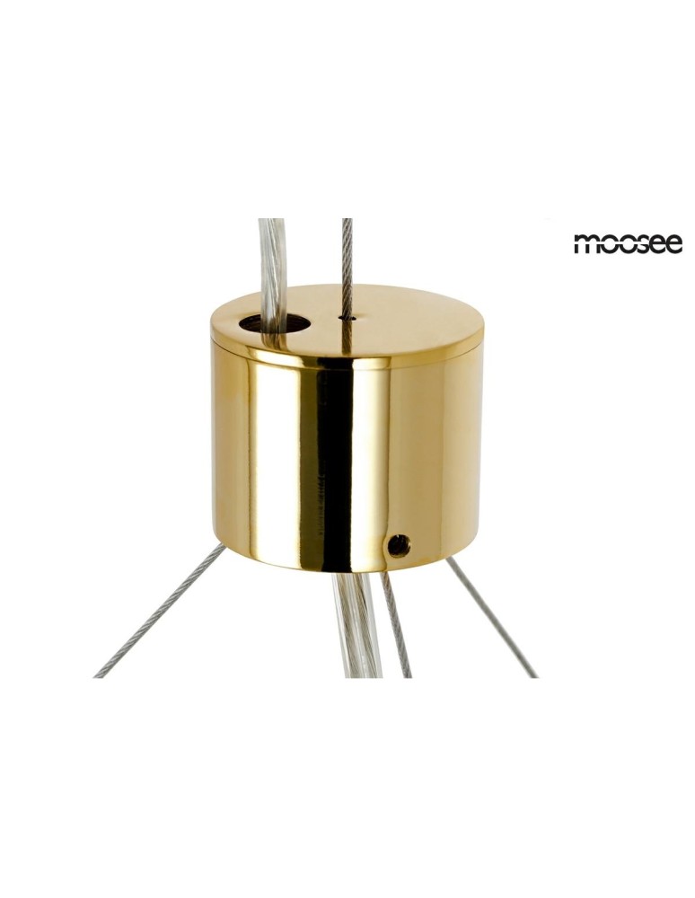 Moosee MOOSEE lampa wisząca VALENTINO M - złota (MSE010100137)