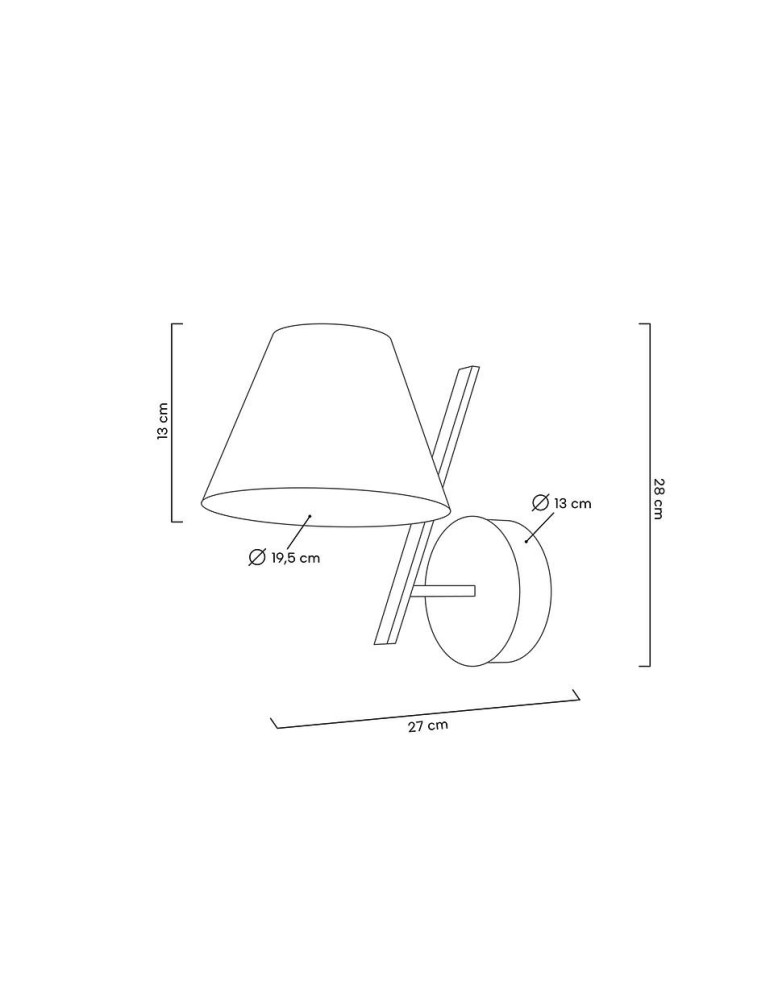 MOOSEE lampa ścienna MAGO czarna (MSE010100260) MOOSEE lampa ścienna MAGO czarna (MSE010100260)
