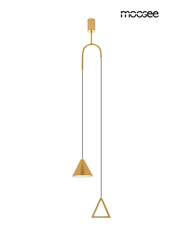 MOOSEE lampa wisząca ACUSTICA złota (MSE010100331) MOOSEE lampa wisząca ACUSTICA złota (MSE010100331)