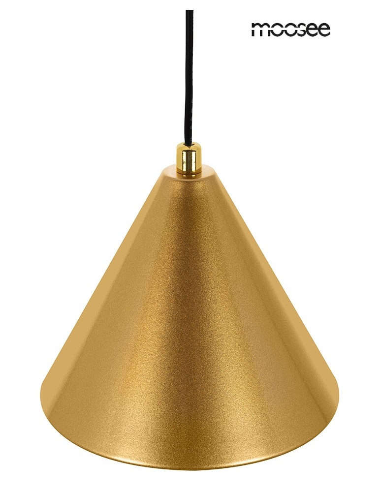 MOOSEE lampa wisząca ACUSTICA złota (MSE010100331) MOOSEE lampa wisząca ACUSTICA złota (MSE010100331)