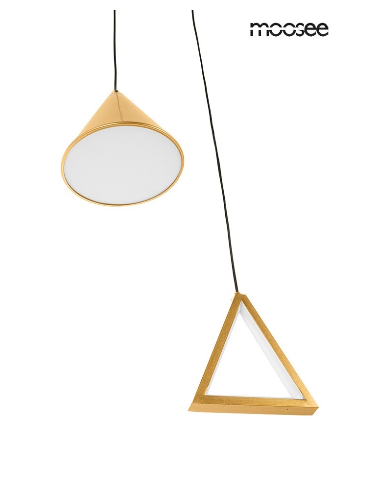 MOOSEE lampa wisząca ACUSTICA złota (MSE010100331) MOOSEE lampa wisząca ACUSTICA złota (MSE010100331)