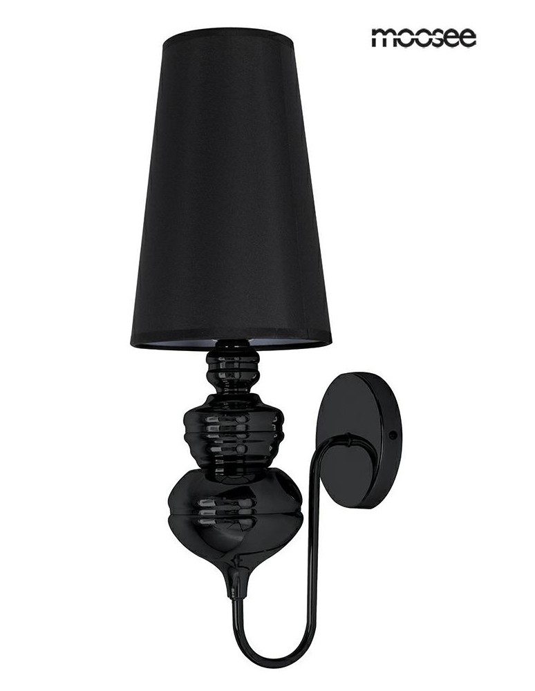 MOOSEE lampa ścienna QUEEN 20 czarna (MSE010100228) MOOSEE lampa ścienna QUEEN 20 czarna (MSE010100228)