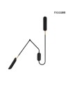 MOOSEE lampa ścienna TENTA czarna (MSE010100297)
