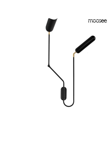 MOOSEE lampa ścienna TENTA czarna (MSE010100297) - produkt 2