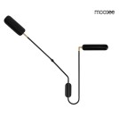 Kinkiety designerskie - MOOSEE lampa ścienna TENTA czarna (MSE010100297) - product 4