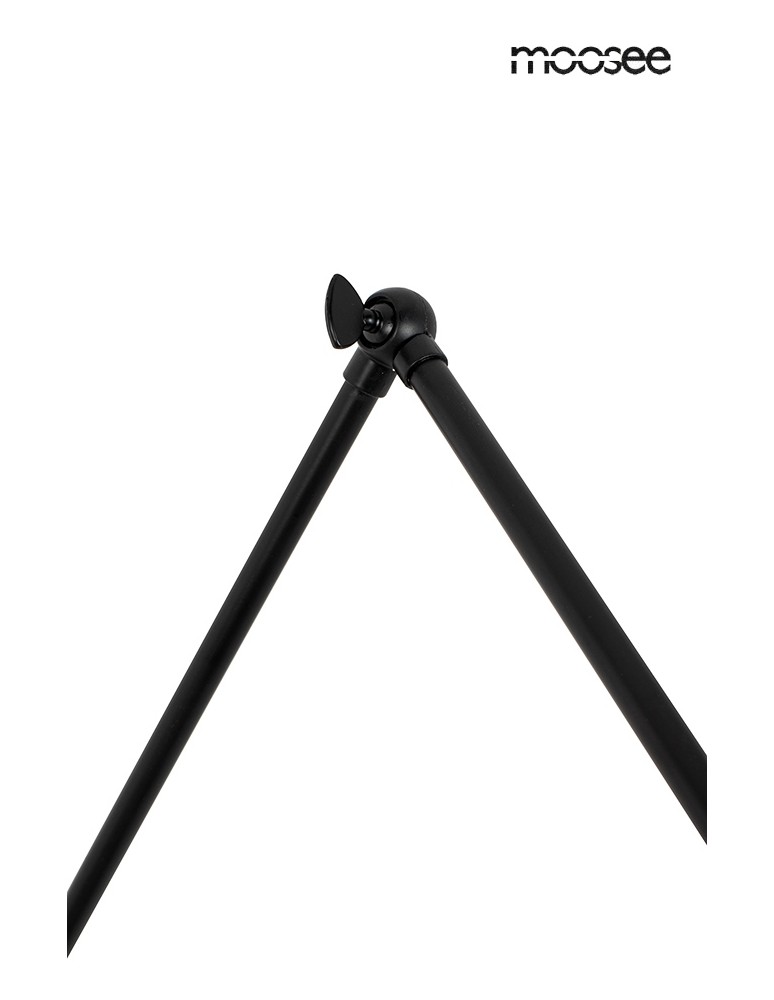 MOOSEE lampa ścienna TENTA czarna (MSE010100297)