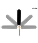 Kinkiety designerskie - MOOSEE lampa ścienna TENTA czarna (MSE010100297) - product 9