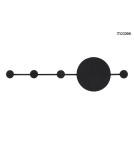 Moosee MOOSEE lampa ścienna SHADOW HANG z wieszakiem czarna (MSE010400210) Moosee MOOSEE lampa ścienna SHADOW HANG z wieszakiem czarna (MSE010400210)