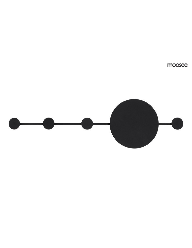 Moosee MOOSEE lampa ścienna SHADOW HANG z wieszakiem czarna (MSE010400210) Moosee MOOSEE lampa ścienna SHADOW HANG z wieszakiem czarna (MSE010400210)