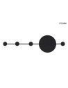 Moosee MOOSEE lampa ścienna SHADOW HANG z wieszakiem czarna (MSE010400210)