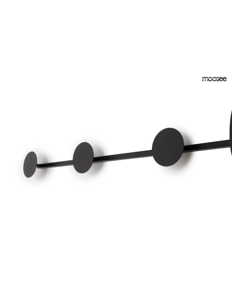 Moosee MOOSEE lampa ścienna SHADOW HANG z wieszakiem czarna (MSE010400210) Moosee MOOSEE lampa ścienna SHADOW HANG z wieszakiem czarna (MSE010400210)