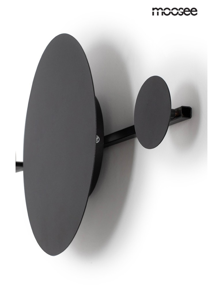 Moosee MOOSEE lampa ścienna SHADOW HANG z wieszakiem czarna (MSE010400210) Moosee MOOSEE lampa ścienna SHADOW HANG z wieszakiem czarna (MSE010400210)