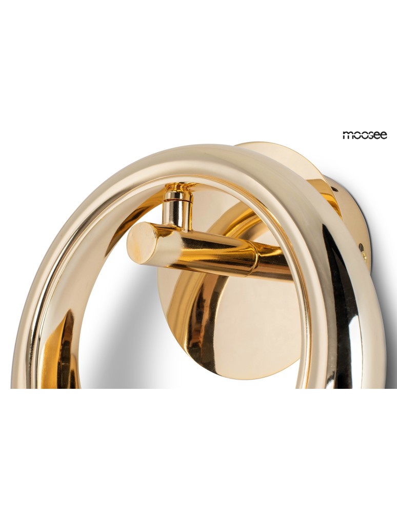 MOOSEE lampa ścienna HELIOS złota (MSE010100320) MOOSEE lampa ścienna HELIOS złota (MSE010100320)
