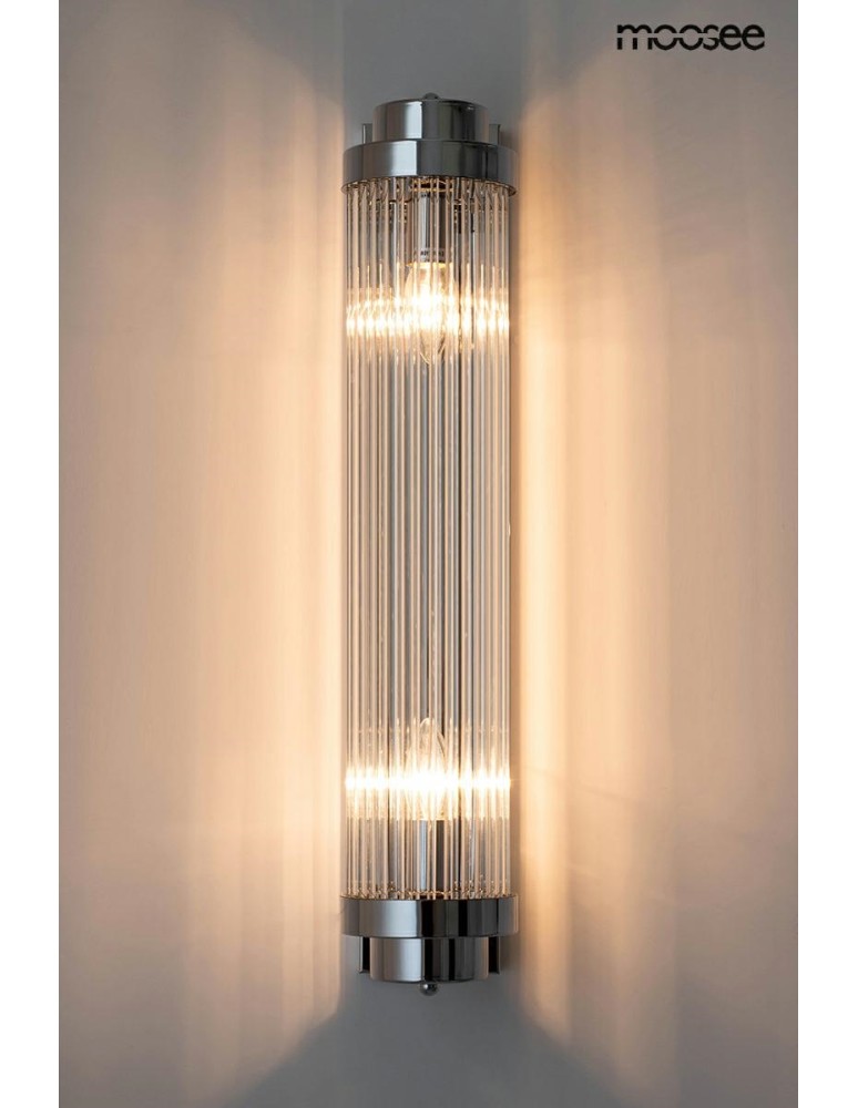 MOOSEE lampa ścienna COLUMN 60 srebrna (MSE010100362) MOOSEE lampa ścienna COLUMN 60 srebrna (MSE010100362)