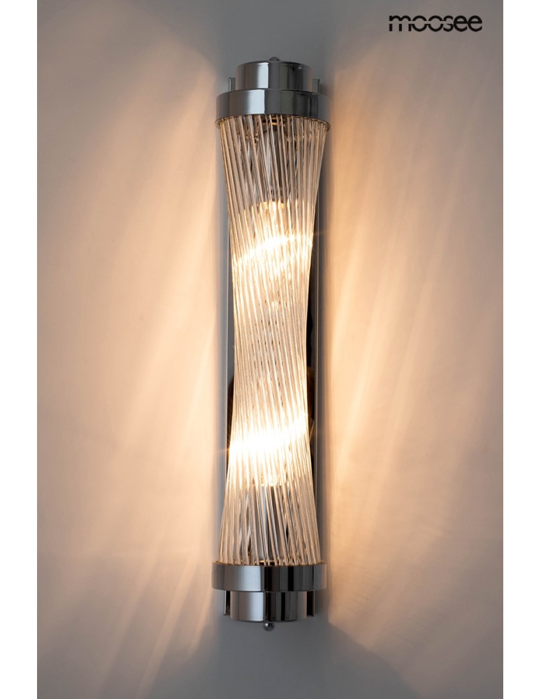 MOOSEE lampa ścienna COLUMN 60 srebrna (MSE010100362) MOOSEE lampa ścienna COLUMN 60 srebrna (MSE010100362)