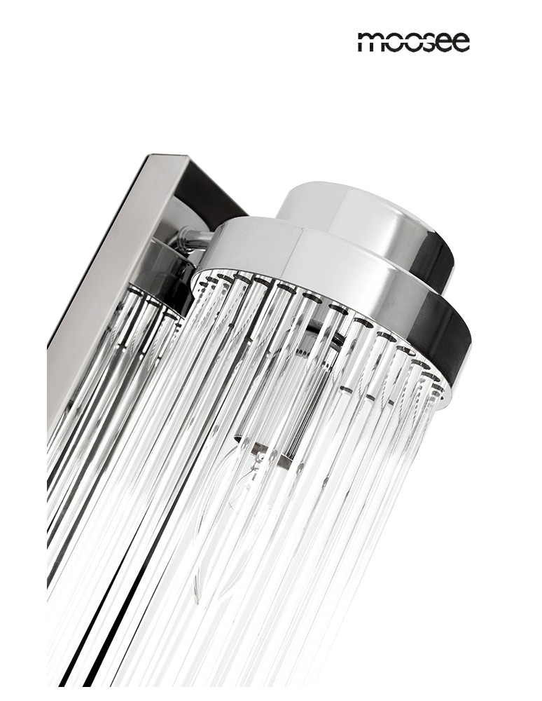 MOOSEE lampa ścienna COLUMN 60 srebrna (MSE010100362) MOOSEE lampa ścienna COLUMN 60 srebrna (MSE010100362)