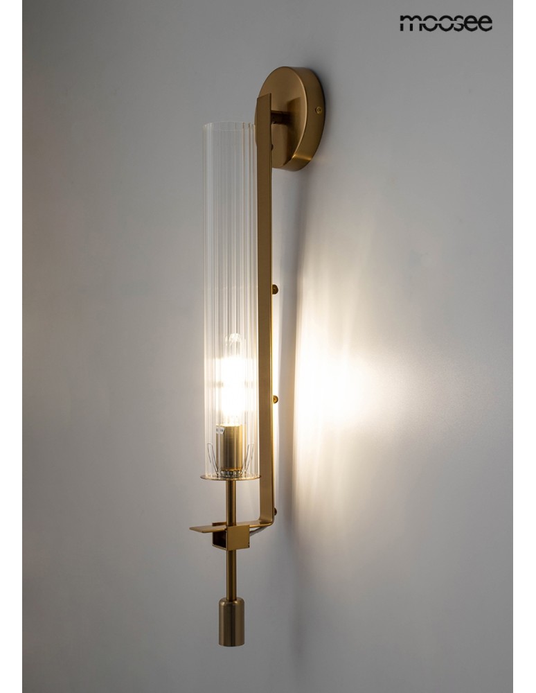 MOOSEE lampa ścienna BORGIA złota (MSE010100367) MOOSEE lampa ścienna BORGIA złota (MSE010100367)