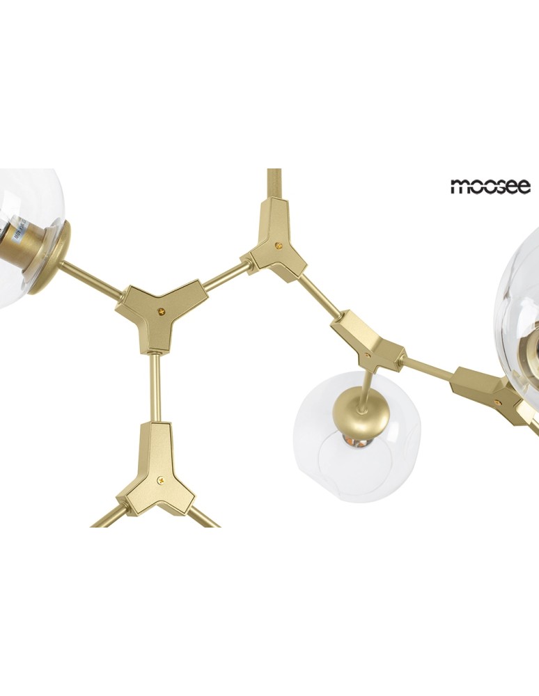 MOOSEE lampa wisząca SPLIT 6 złota (MSE010100242) MOOSEE lampa wisząca SPLIT 6 złota (MSE010100242)