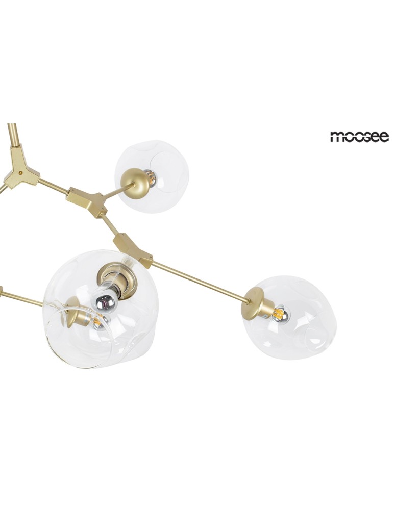 MOOSEE lampa wisząca SPLIT 6 złota (MSE010100242) MOOSEE lampa wisząca SPLIT 6 złota (MSE010100242)