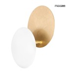Moosee MOOSEE lampa ścienna ECLISE złota / biała (MSE010400203) Moosee MOOSEE lampa ścienna ECLISE złota / biała (MSE010400203)