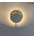 Moosee MOOSEE lampa ścienna ECLISE złota / biała (MSE010400203) Moosee MOOSEE lampa ścienna ECLISE złota / biała (MSE010400203)
