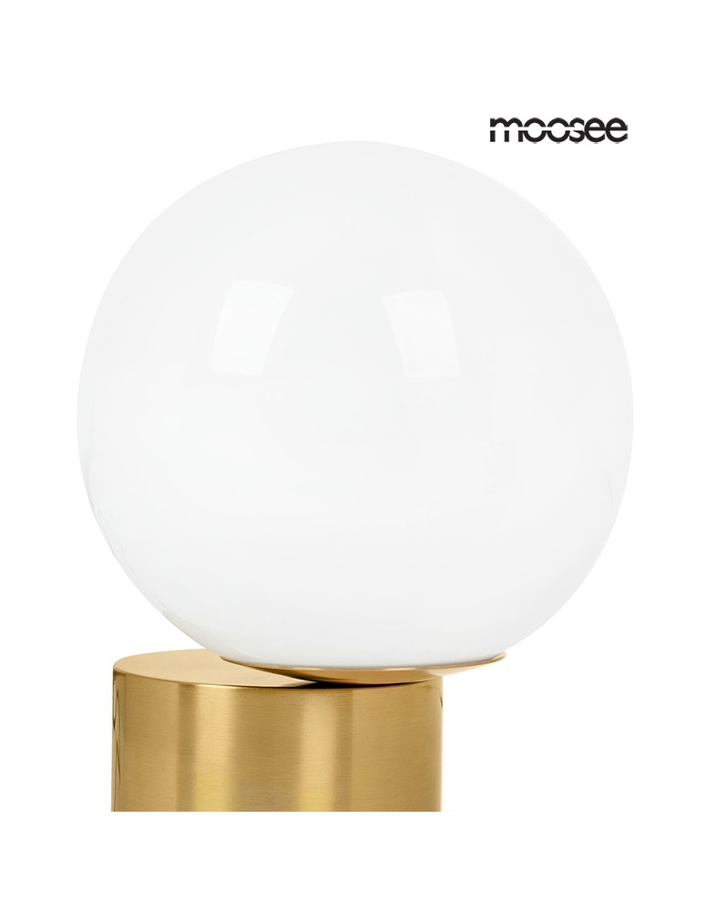Moosee MOOSEE lampa stołowa PARLA 20 złota (MSE010300141)
