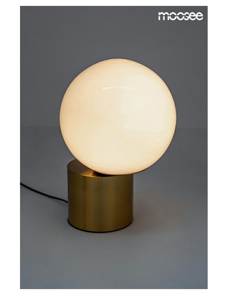 Moosee MOOSEE lampa stołowa PARLA 20 złota (MSE010300141)