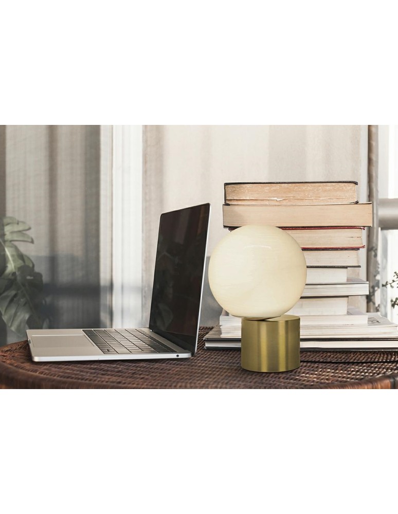 Moosee MOOSEE lampa stołowa PARLA 20 złota (MSE010300141)