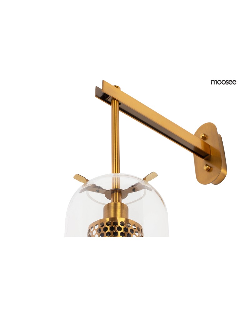 Moosee MOOSEE lampa ścienna LAMPION złota (MSE010400211) Moosee MOOSEE lampa ścienna LAMPION złota (MSE010400211)