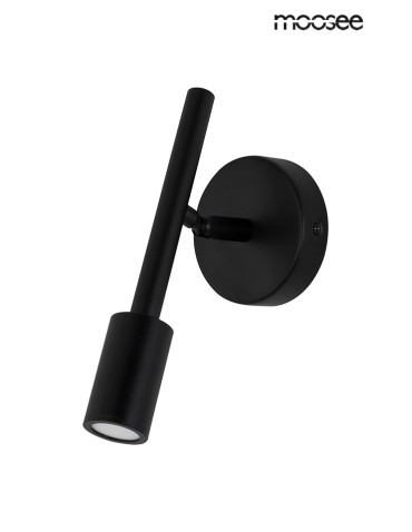 MOOSEE lampa ścienna PRISMA czarna (MSE010100296)