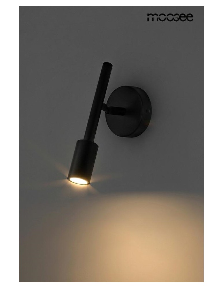 MOOSEE lampa ścienna PRISMA czarna (MSE010100296) MOOSEE lampa ścienna PRISMA czarna (MSE010100296)