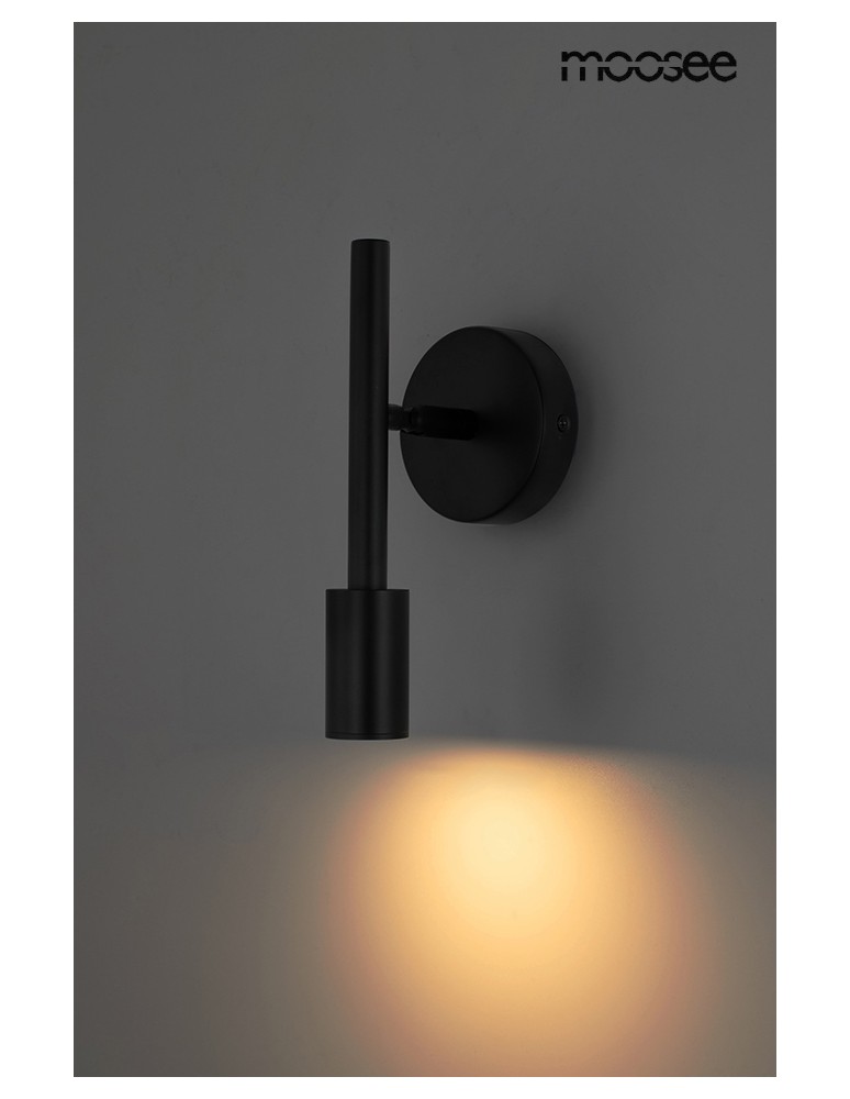 MOOSEE lampa ścienna PRISMA czarna (MSE010100296) MOOSEE lampa ścienna PRISMA czarna (MSE010100296)