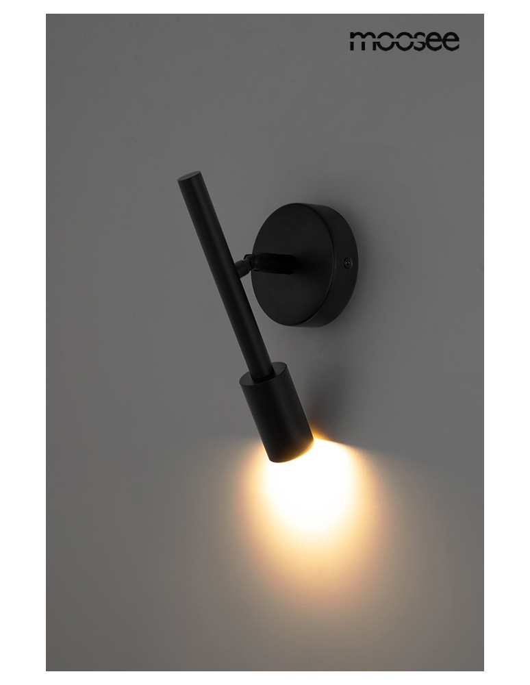 MOOSEE lampa ścienna PRISMA czarna (MSE010100296) MOOSEE lampa ścienna PRISMA czarna (MSE010100296)
