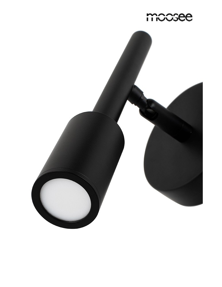 MOOSEE lampa ścienna PRISMA czarna (MSE010100296) MOOSEE lampa ścienna PRISMA czarna (MSE010100296)