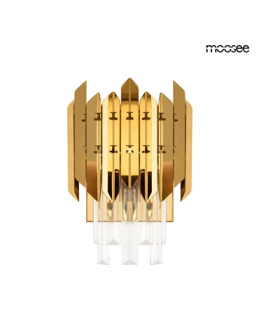 MOOSEE lampa ścienna MAJESTIC złota (MSE010100365)