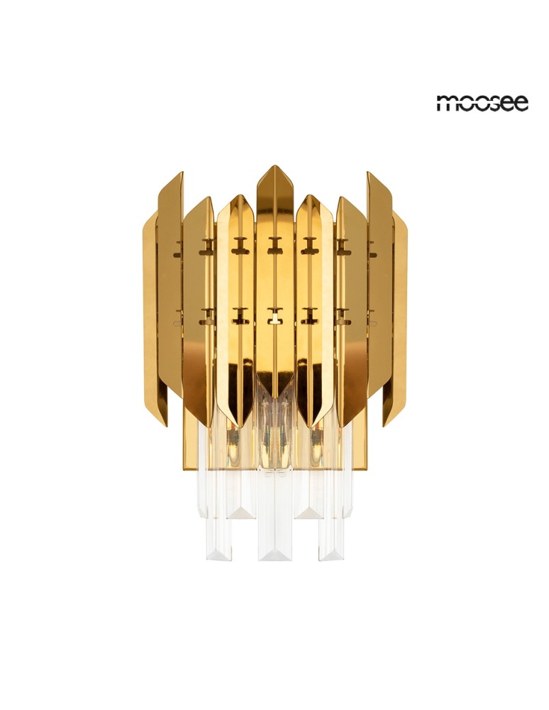 MOOSEE lampa ścienna MAJESTIC złota (MSE010100365)