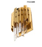 Kinkiety glamour - MOOSEE lampa ścienna MAJESTIC złota (MSE010100365) - product 3