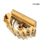 Kinkiety glamour - MOOSEE lampa ścienna MAJESTIC złota (MSE010100365) - product 4