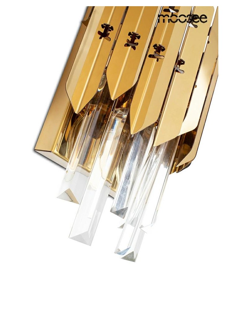 MOOSEE lampa ścienna MAJESTIC złota (MSE010100365)
