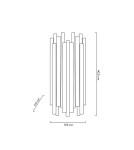 Moosee MOOSEE lampa ścienna TUBO złota (MSE010400200) Moosee MOOSEE lampa ścienna TUBO złota (MSE010400200)