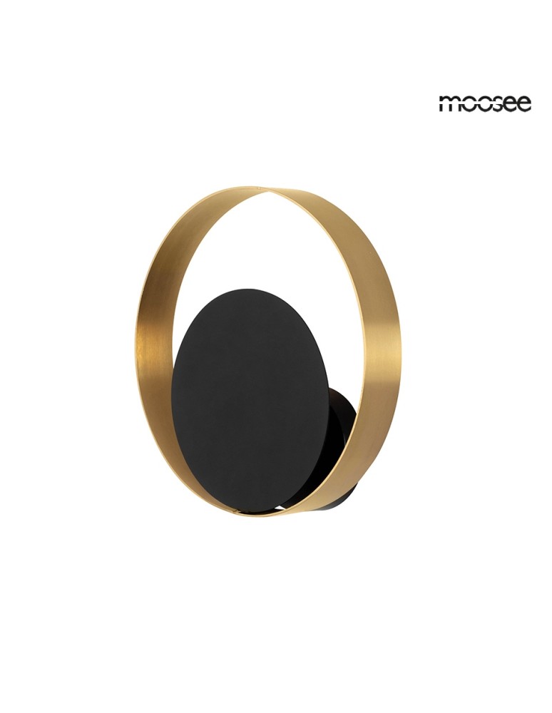 MOOSEE lampa ścienna BAND złota / czarna (MSE010100339) MOOSEE lampa ścienna BAND złota / czarna (MSE010100339)