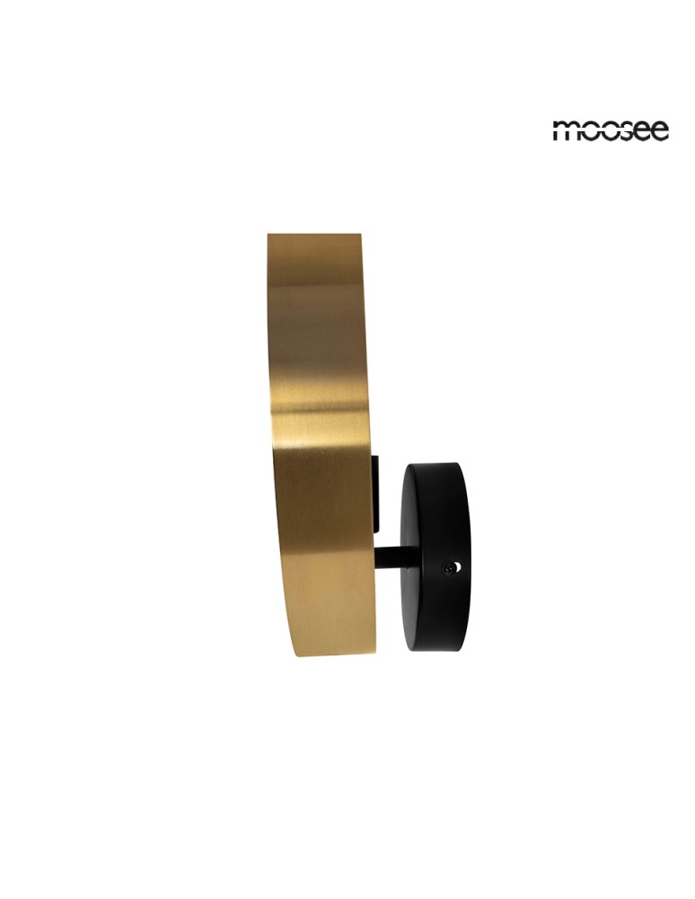 MOOSEE lampa ścienna BAND złota / czarna (MSE010100339) MOOSEE lampa ścienna BAND złota / czarna (MSE010100339)